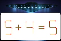 なるほど納得！マッチ棒1本だけ動かして「5＋4＝5」の式を直そう！【毎日脳トレ】【クイズ】