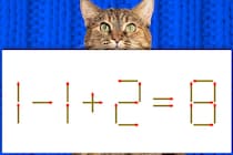 【マッチ棒パズル】どの1本を動かす？「1－1＋2＝8」【毎日脳トレ】