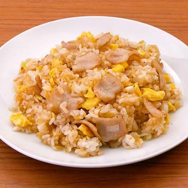 間違いない美味しさ！豚トロチャーハン