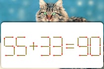 【マッチ棒パズル】意外と簡単!?「55＋33＝90」【毎日脳トレ】