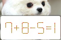 これ解ける？「7+8-5=1」マッチ棒クイズで脳トレ！【毎日脳トレ】【クイズ】