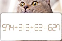 【マッチ棒パズル】制限時間10秒「574＋315＋62＝627」マッチ棒1本で完成させて【毎日脳トレ】