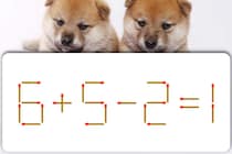 マッチ棒クイズに挑戦しよう！「6+5-2=1」正しい式にできるかな？【毎日脳トレ】【クイズ】
