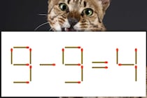 【マッチ棒パズル】この式どこが変？「9－9＝4」【毎日脳トレ】