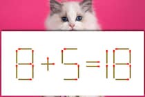 【マッチ棒パズル】何秒で解けるかチャレンジ！「8＋5=18」【毎日脳トレ】