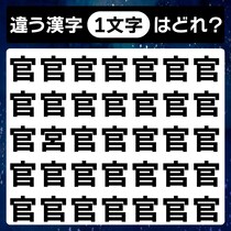 よく見てみよう！間違い探しで脳トレに挑戦！【毎日脳トレ】【クイズ】