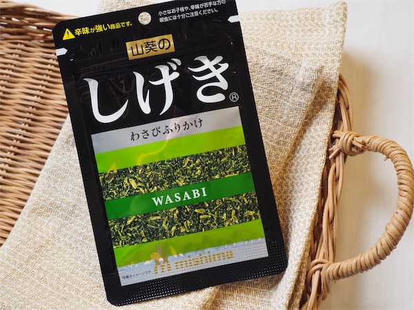 あの人気ふりかけ「ゆかり」の兄弟姉妹に新メンバー「しげき」が登場！ツーンと警告級の刺激でやんちゃ系⁉