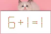 【マッチ棒パズル】どこを動かす？「6＋1＝1」制限時間は10秒！【毎日脳トレ】