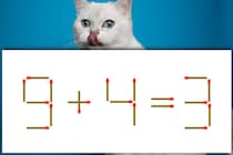【マッチ棒パズル】10秒で解いてみて♪「9＋4＝3」どこを動かす？【毎日脳トレ】