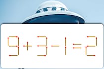 マッチ棒クイズに挑戦！「9+3-1=2」正しい式にできるかな？【毎日脳トレ】【クイズ】