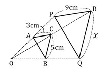【毎日脳トレ】難しい!?　図のxの長さは？（中3レベル）
