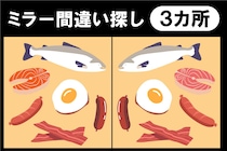 間違い探しで脳トレに挑戦！3カ所の違いはどこかな？【毎日脳トレ】【クイズ】
