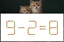 【マッチ棒パズル】何秒で解ける？「9－2=8」【毎日脳トレ】