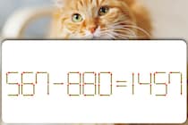 【マッチ棒パズル】マッチ棒1本使って「567－880＝1457」を正しくして【毎日脳トレ】