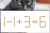 【マッチ棒パズル】1本動かすだけ！「1－1＋3=6」【毎日脳トレ】