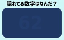 【毎日脳トレ】カラーの中に隠れている数字はな～んだ？
