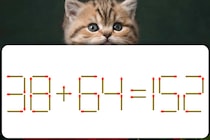 【マッチ棒パズル】サッと解けたらすごい！「38＋64=152」【毎日脳トレ】