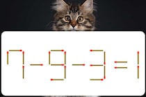 【マッチ棒パズル】解けたら天才かも!?「7－9－3=1」どこを動かす？【毎日脳トレ】