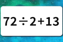 【算数クイズ】「72÷2＋13」制限時間は20秒！【毎日脳トレ】