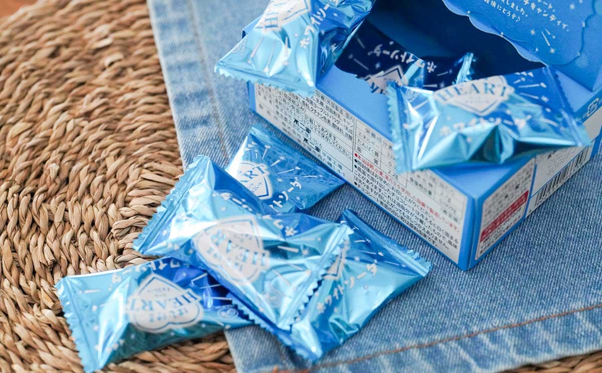 「パチパチ弾ける」【不二家】新発売のハートがめっちゃウマい