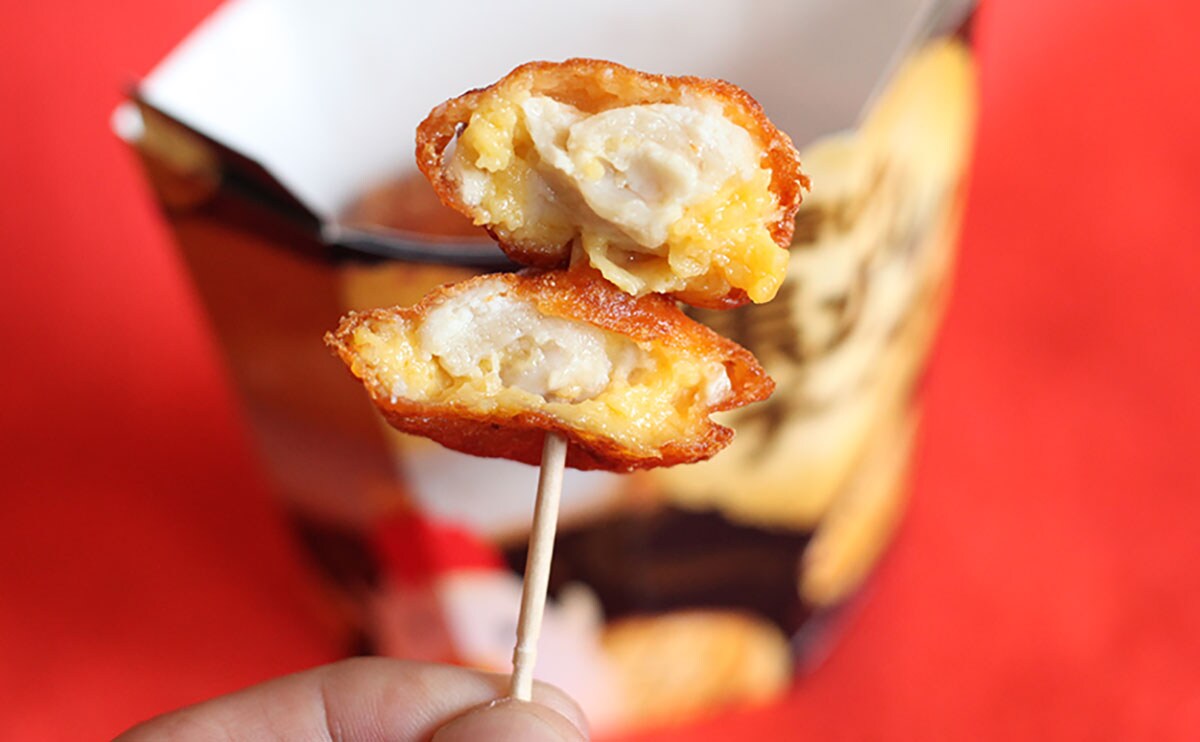 「チーズ好きにはたまらない」からあげクンの『ソースin』シリーズに待望の新作！