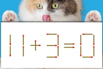 【マッチ棒パズル】正しい式にしよう♪「11＋3＝0」【毎日脳トレ】