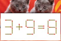 【マッチ棒パズル】これ解けますか？「3＋9＝8」【毎日脳トレ】