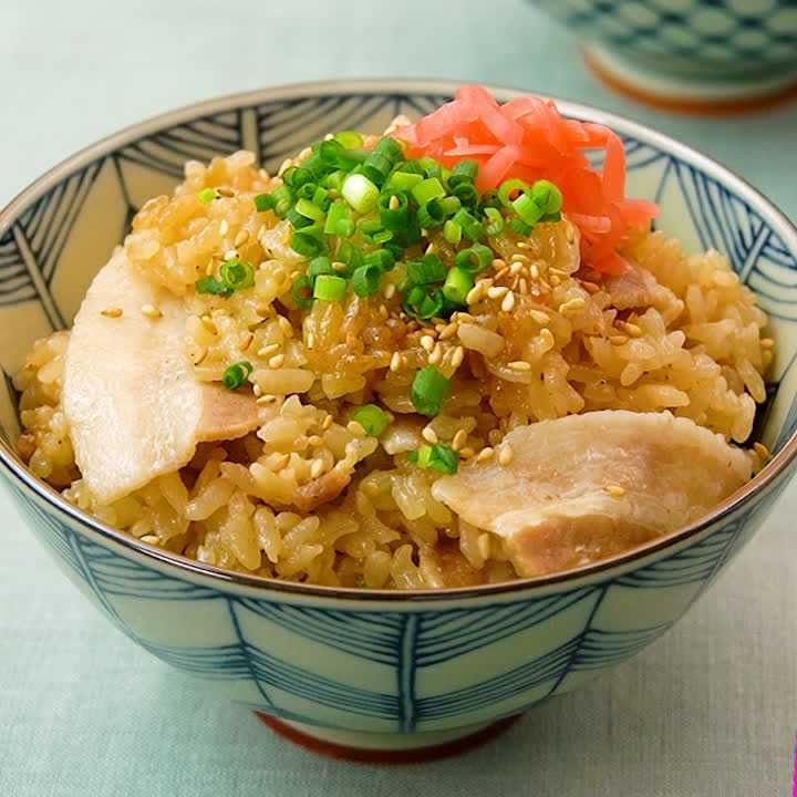 具材は豚肉だけ！豚バラ炊き込みごはん