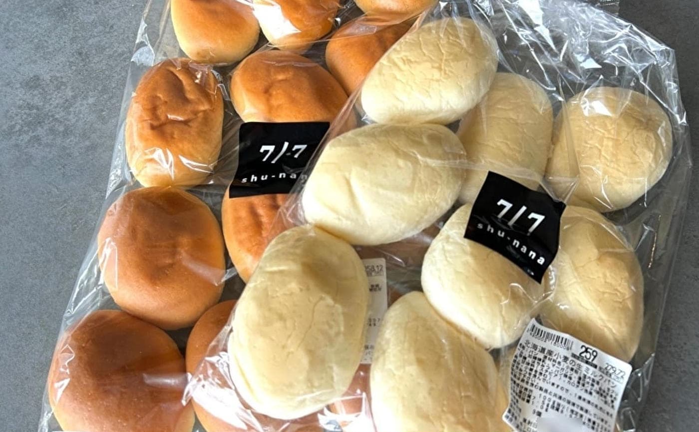 ロピア行ったら絶対“買い”！1個約20円！破格の「7/7（シューナナ）パン」