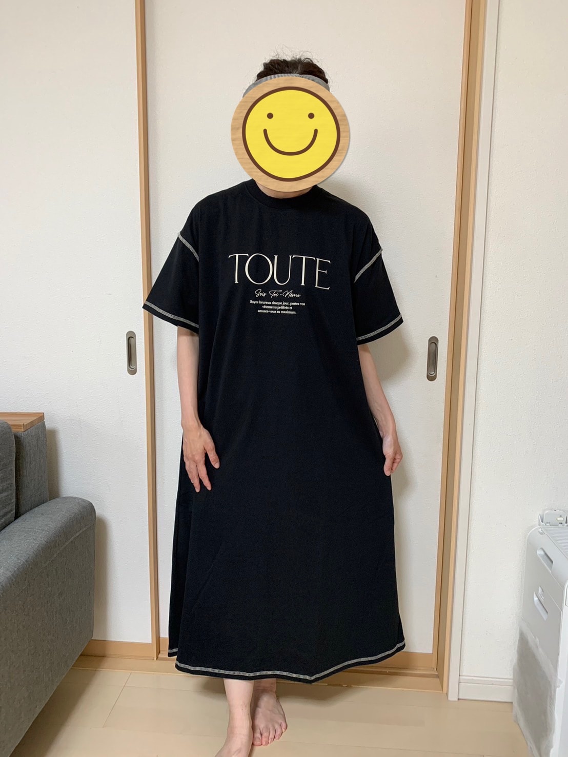 【しまむら】私的大ヒット！Tシャツワンピが楽ちんで可愛い！