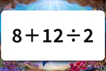 【算数クイズ】暗算で解いてみよう！「8＋12÷2」【毎日脳トレ】