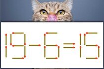【マッチ棒パズル】この式どこがおかしい？「19－6＝15」【毎日脳トレ】