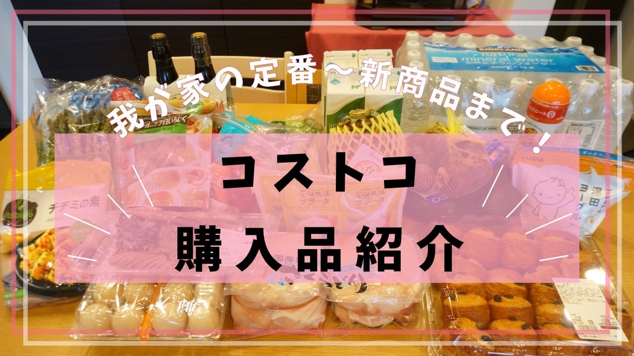 【コストコ】総額2万円分！我が家の定番購入商品を全部ご紹介します♪