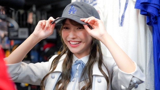 乃木坂46・黒見明香、MLBグッズの宝庫「セレクション」に再潜入！(後編)【MLB連載 9-6-3のファインプレー! #23】