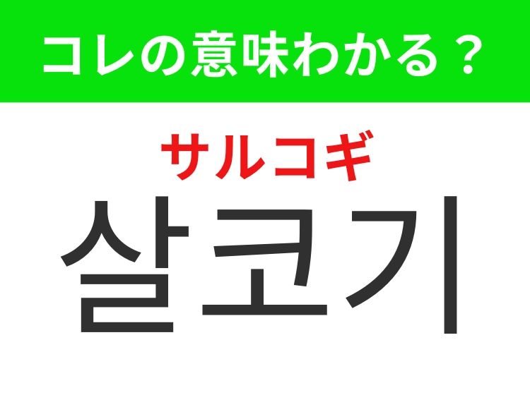 【韓国グルメ編】覚えておきたいあの言葉！ 「살코기（サルコギ）」の意味は？