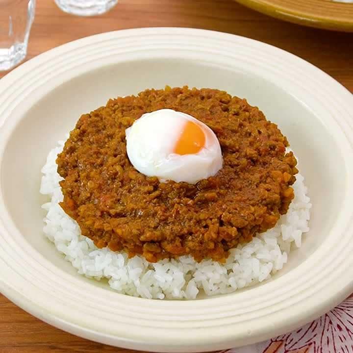 簡単！カレー粉で作るキーマカレー