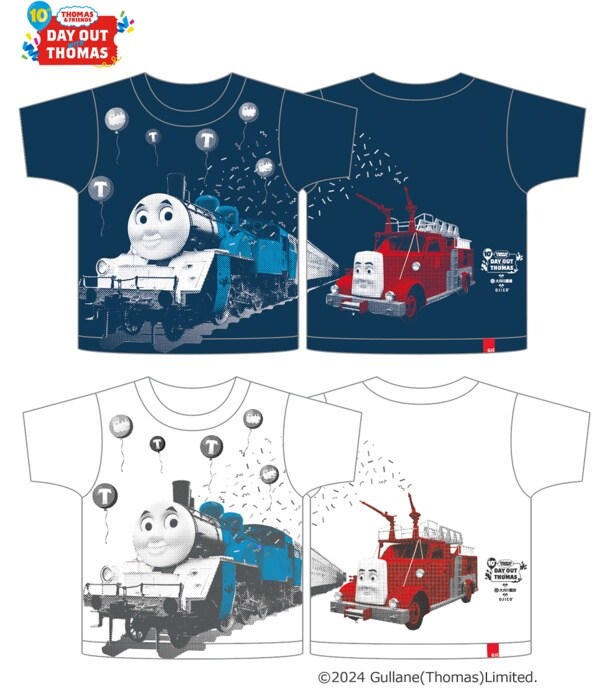 きかんしゃトーマス号が走る大井川鐵道「DAY OUT WITH THOMAS(TM)」が「OJICO」とコラボTシャツをリリース！