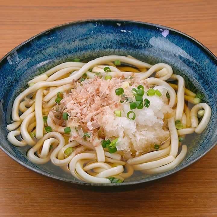 つゆは簡単手作り！基本の冷やしおろしうどん