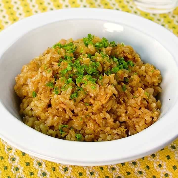 カレールウで作る！炊飯器でカレーピラフ