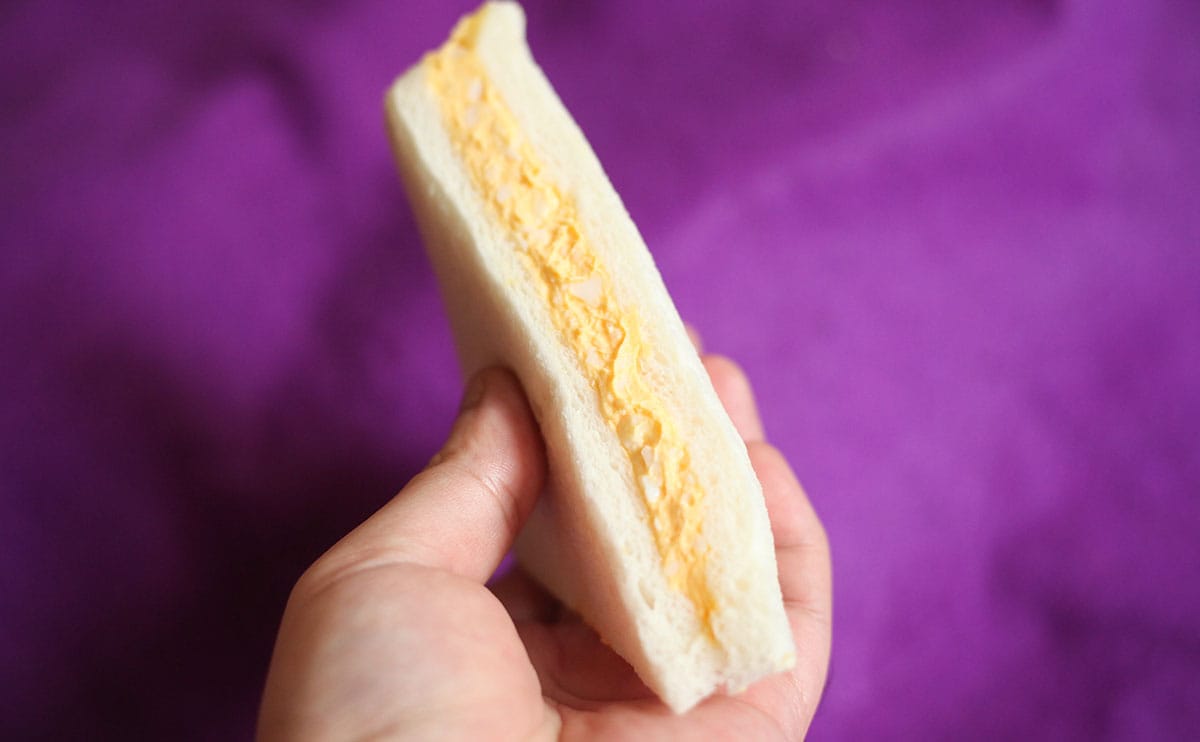 「満足できた」「盛りすぎ」話題の『たまごサンド』をようやくゲット!