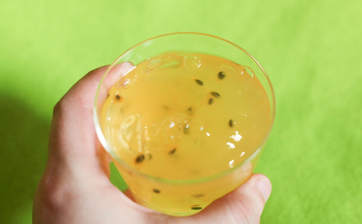 【カルディ】アレンジしても◎。『飲むパッションフルーツ』が夏にぴったりだった