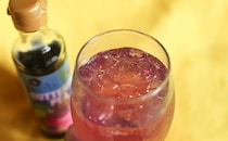 うまくできる人いる？ カルディの『シロップ』があじさいみたいできれい