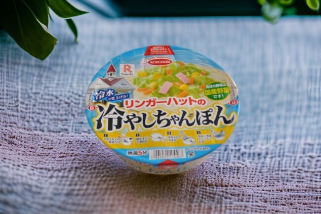 リンガーハットの夏の定番！ 『冷やしちゃんぽん』がカップ麺になったので食べてみた！