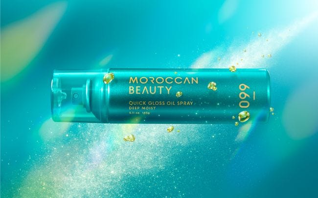 MOROCCAN BEAUTY（モロッカンビューティ）から、瞬時に艶髪をつくる「ヘアオイルスプレー」が発売