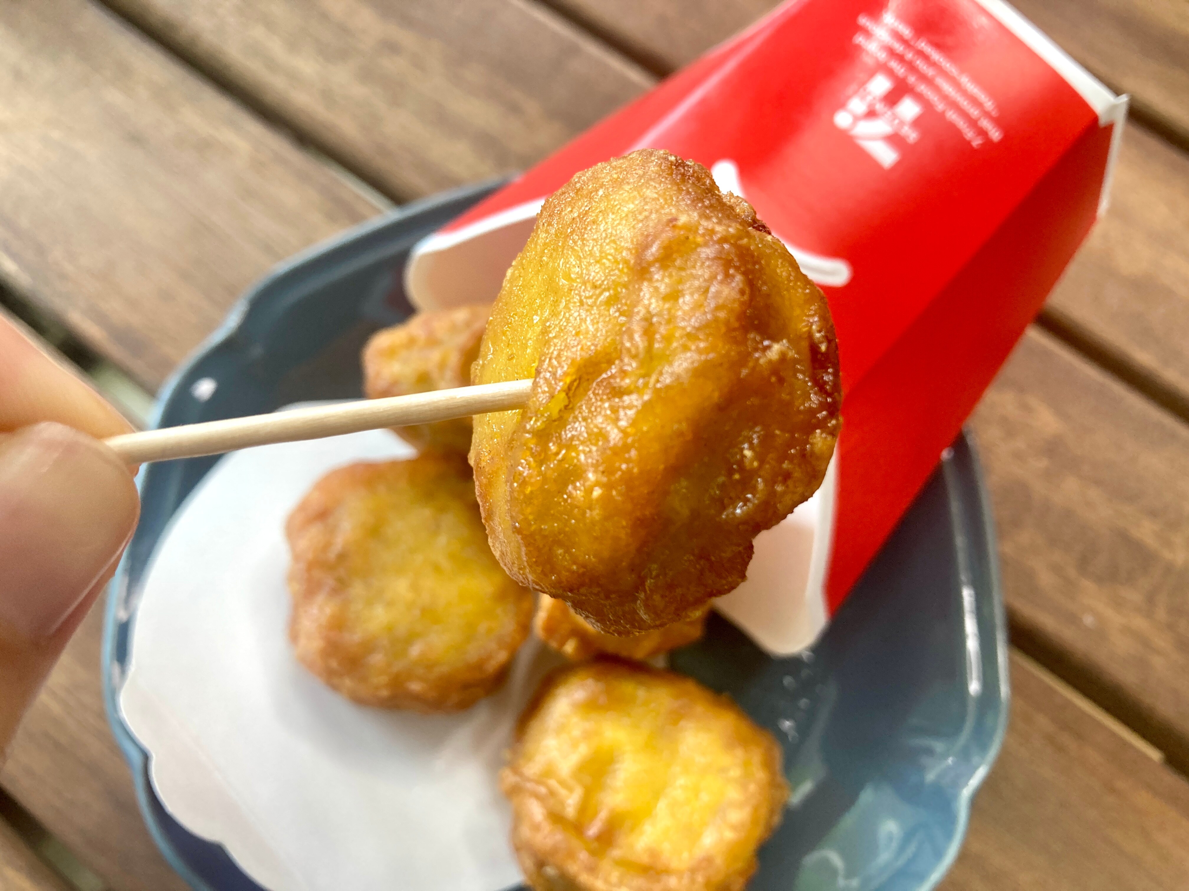 「おやつに良さげ」【セブン】カレー味ナゲットは辛くなくて食べやすい！