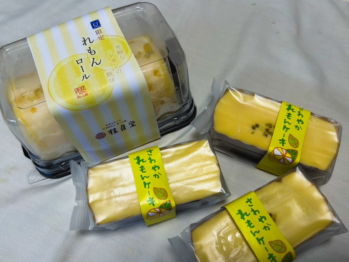 毎年購入しちゃう夏限定スイーツ。老舗和菓子屋さんの爽やかレモンケーキ｜島根県松江市