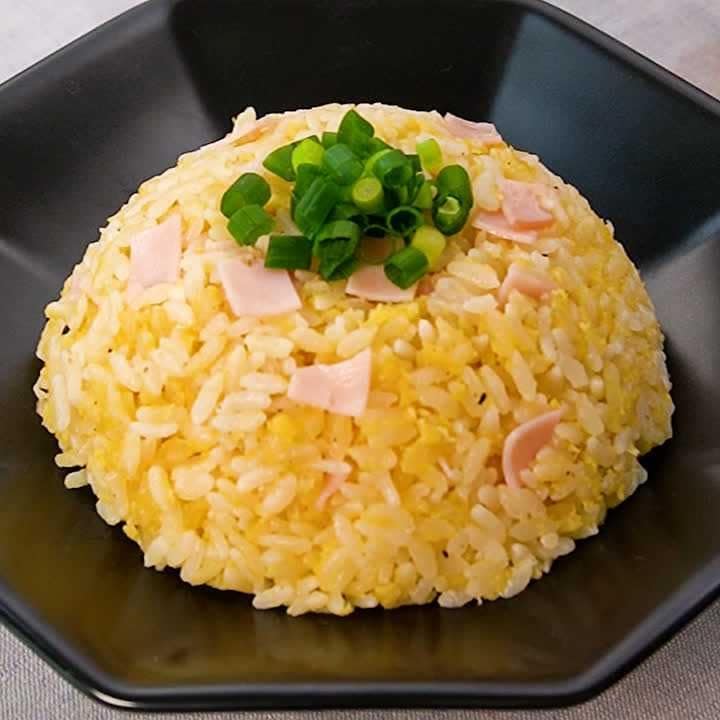 簡単！レンチンチャーハン