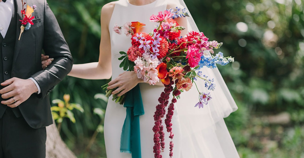 お花だけを束ねたブーケがトレンド！春婚の花嫁におすすめブーケ9選