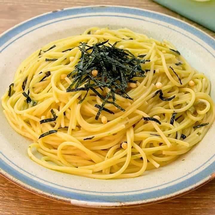 簡単お手軽！お茶漬けパスタ