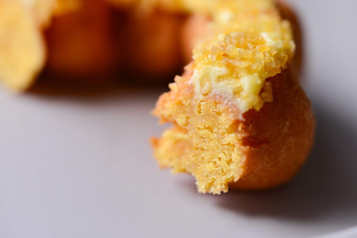 芋けんぴ×塩バターで優勝【ミスド】さつまいもド 塩バタークリーム